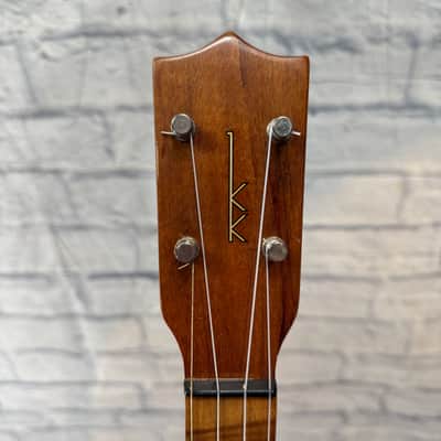 Kamaka Baritone Ukulele HF-4 - Vintage White Label w/ case - AS IS image 3
