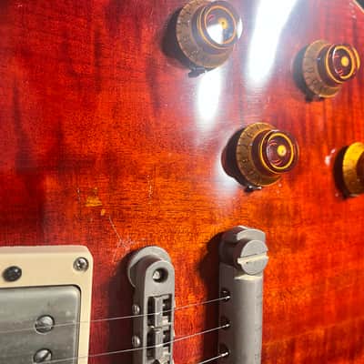 2018 Eastman SB59/v with Schaller Strap Locks - Antique Classic Varnish image 9