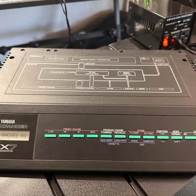 Buy used Yamaha TX7 FM Expander 1985 - Black OG 100v w/ VC100J Transformer