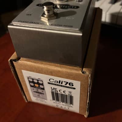 Origin Effects Cali76 Stacked Edition Compressor 2021 - Present - Inverted Black image 2