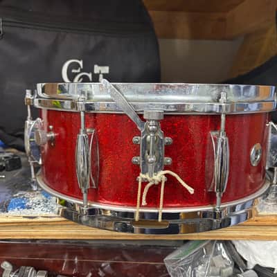 Gretsch Red Dparkle 1970’s Snare Drum image 3