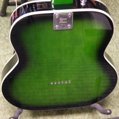 Burns Steer electro acoustic guitar & case (Billy Bragg) imagen 14