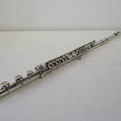 Emerson ELD Flute, B Foot, Open Hole, Solid Silver Head, Inline G image 3