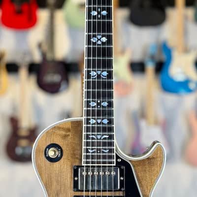 1977 Gibson Les Paul Artisan - Walnut - Hearts & Flowers inlay image 4