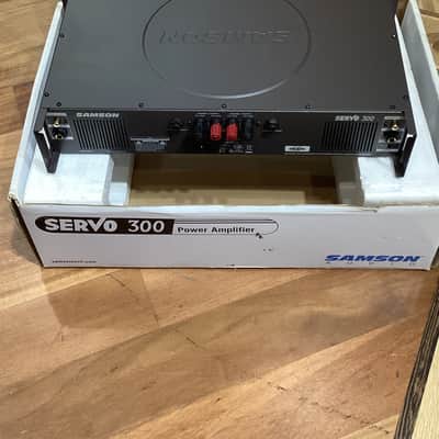 Samson Servo 300 2 Channel Stereo Power Amplifier 2014 Black Grey - #19510 image 5