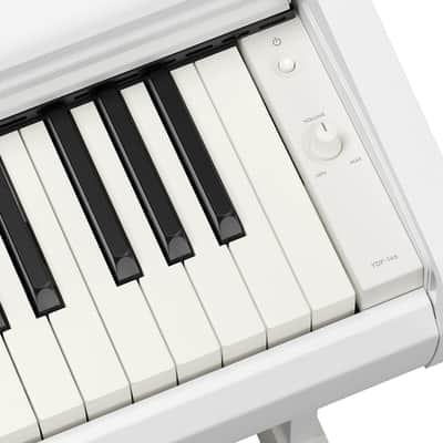 Yamaha YDP-146WH, GHS Weighted 88 Note Upright Digital Piano - White image 3