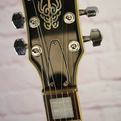 Vintage 80's Cort Les Paul Copy - Set Neck - Sunburst Flame Top image 4