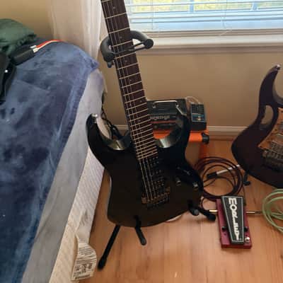 Ibanez RG1570 MRR Prestige / TeamJCraft 2007 - Black with yellow sparkles image 3