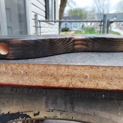 Guitar Body Telemaster Style Nitro Finish Barncaster Pinecaster Nomoonlaser image 7