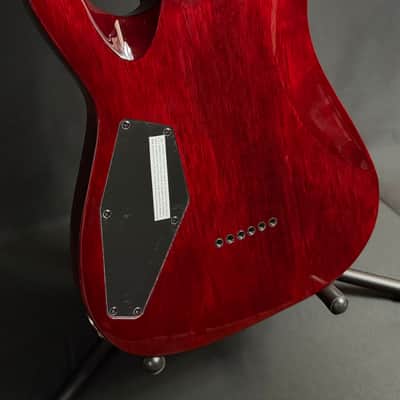 ESP LTD MH-200QM NT Electric Guitar See-Thru Black Cherry (441) image 12