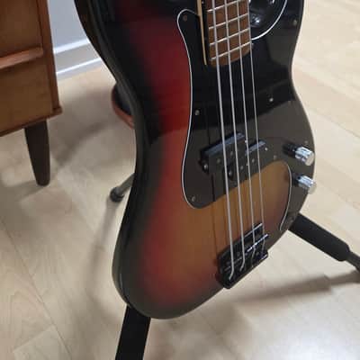 1973 Fender Precision Bass Sunburst Vintage American 70s P-Bass with custom Jazz Bass block inlay neck USA 4-String image 18