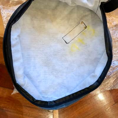 NEW UNUSED - USA IMPACT, 9" x 13" DRUM TOM TOM GIG BAG CASE COVER - BLACK/GRAY image 6