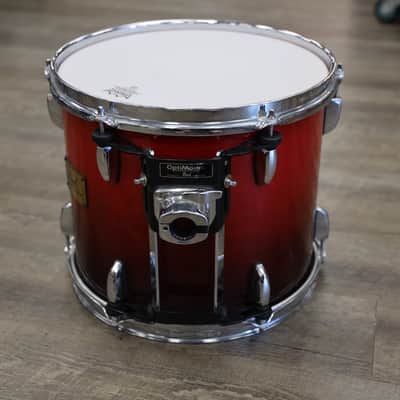 Used Pearl Session Custom Maple Mounted Tom 11x13" Cranberry Fade image 6
