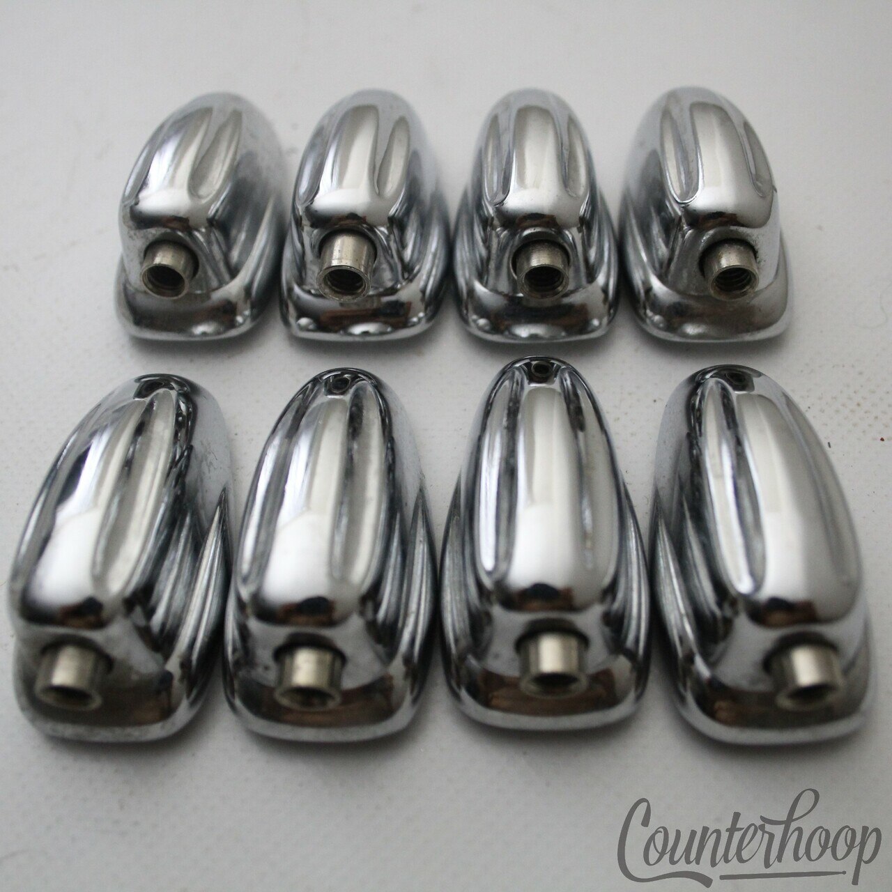 Slingerland 8x Small Sound King 3Ply Lugs Tom/Snare Drum Hex Chrome USA 70s-80s — main photograph