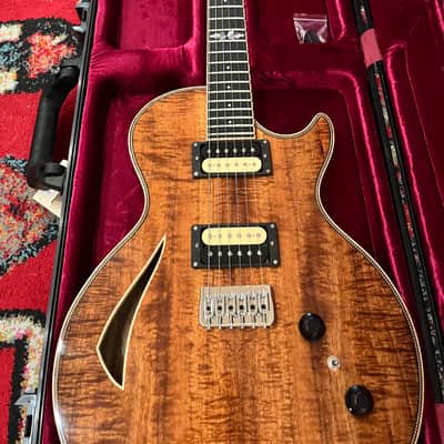 Marcovis Custom Semi Hollow Koa/Black Limba  2024 - Koa Gloss image 1