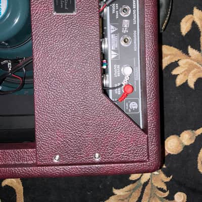 Fender '65 Princeton Reverb Reissue "Bordeaux Reserve" FSR Limited Edition 12-Watt 1x12" Guitar Combo 2010s - Wine Red / Wheat image 9