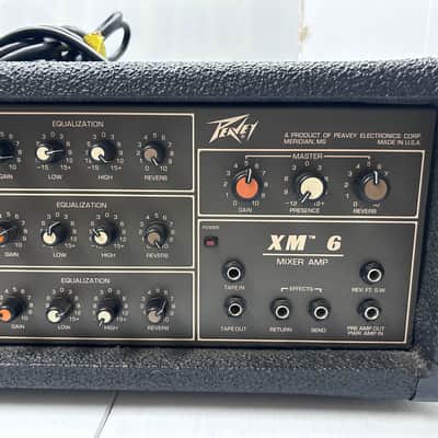 Peavey XM 6 Powered Mixer Amp image 4