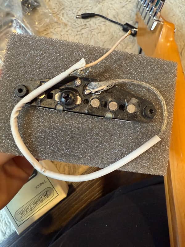 Fender Telecaster pickups 1997 - Black and chrome image 1