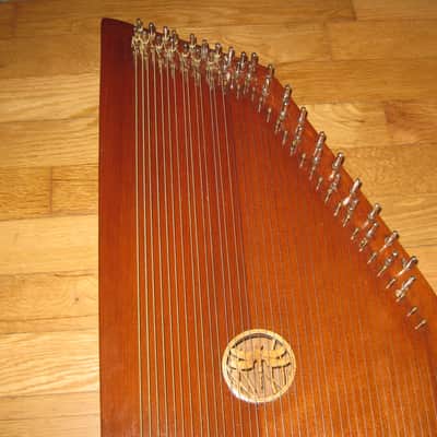 Therapy Harp 38 Strings Monochord Swarmandal Infinity Tuning 432 HZ with Case image 4