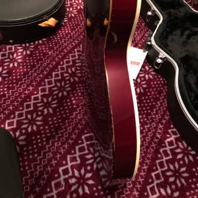 1961 VINTAGE Guild T50 Slim Archtop Sunburst Franz P90 Hoboken w/ Hardshell Case image 8