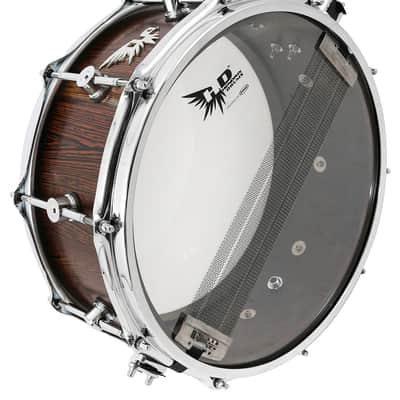 Hendrix Drums 6x14 Archetype Stave Series Snare Drum in Wenge Wood image 5