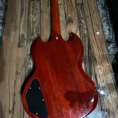 Gibson Custom Shop Historic '61 SG Standard Reissue 2019 - 2020 - Red Aniline Dye VOS image 7
