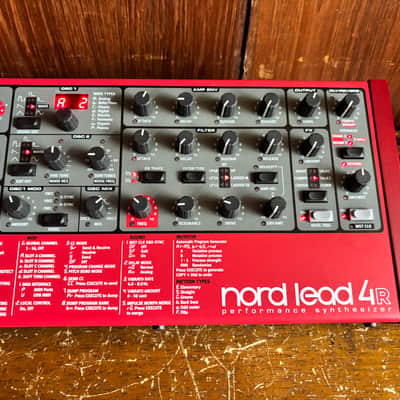 Nord Lead 4R Desktop/ Rackmount Synthesizer lead 4 Ver. 1.24 image 4