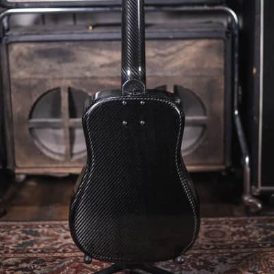 KLOS Acoustic Travel Guitar with Gig Bag image 12