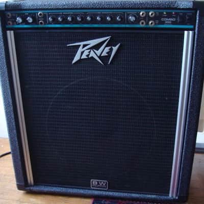 Peavey Combo 300 bass or guitar amp 1989 Black image 1