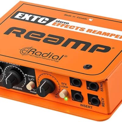 配信機器・PA機器・レコーディング機器 Radial EXT-SA Effects Reamper Radial EXTC-SA 1-channel Active Re-Amping Device | Sweetwater