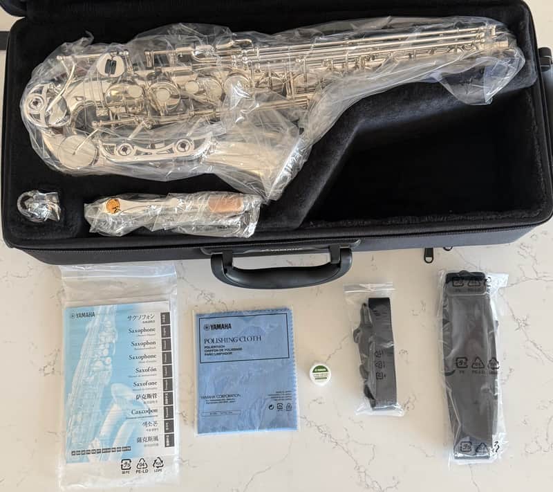 Yamaha YAS-62IIIS Professional Eb Alto Saxophone 2020’s - Silver image 1