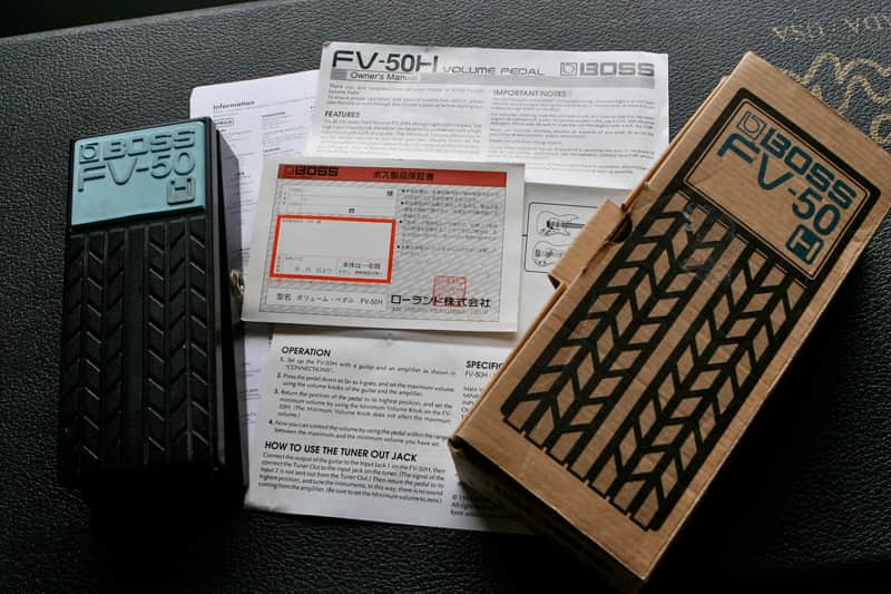Boss FV-50H  Volume Pedal Modified for Better Sound image 1