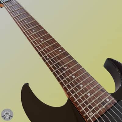 Ibanez RG8 Black 8-String – 2016 - Mahogany Body - Very Good+ Condition image 8