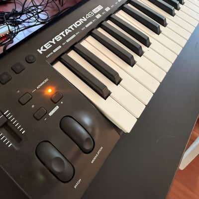 M-Audio Keystation 49 MkIII MIDI Keyboard Controller 2019 - Present - Black image 1