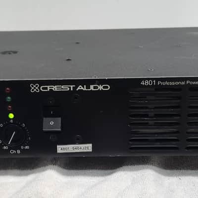 Legendary Amplifier Crest Audio Professional Power Amplifier 4801 , Crest’s legendary “overbuilt” power supply ,Made In USA image 3