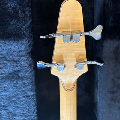 Alembic Spoiler Exploiter 4 string Bass guitar 1984 - Maple w OHSC image 8