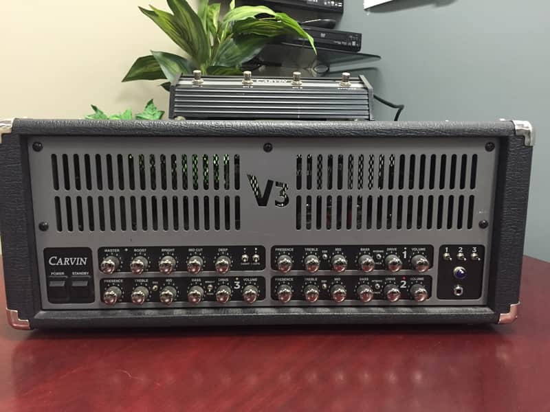 楽器 CARVIN V3 Tube Amplifier Carvin V3 3-Channel 100-Watt Tube Guitar Amp Head | Reverb