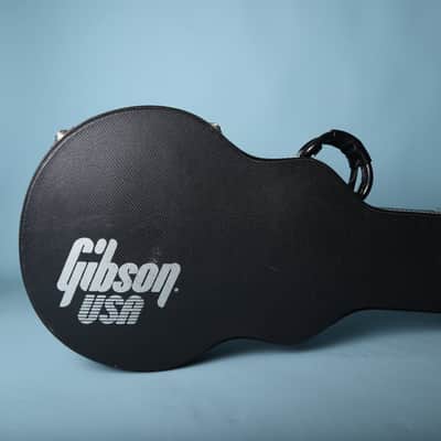2002 Gibson USA Les Paul Hardshell Case Black Snakeskin Combination Lock Shroud image 2