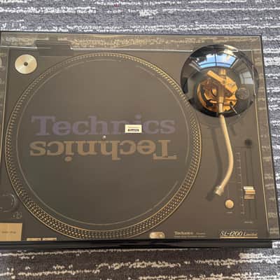 Technics SL-1200LTD Gold Limited Edition Direct Drive Turntable No 2856 image 1