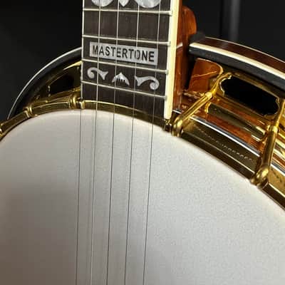 Gold Tone Mastertone™ OB-Grandee Flying Eagle Banjo Vintage Sunburst w/ Case image 9