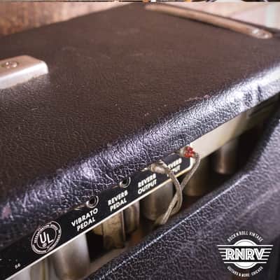 1965 Fender Super Reverb 2-Channel 40-Watt 4x10" Guitar Combo image 21