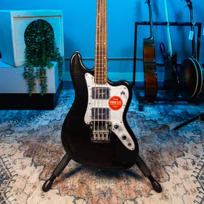 Squier Paranormal Rascal Bass HH 2026 - Metallic Black image 1