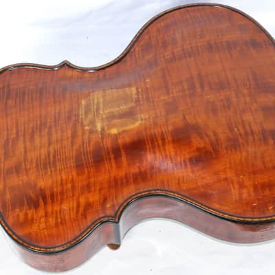 Wilkanowski Airway Arch Top Hollow Body Guitar w/HSC Serial # 2 1930's Sunburst image 13