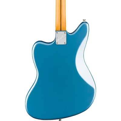 Fender American Professional Classic Jaguar Electric Guitar. Maple Fingerboard, Faded Lake Placid Blue image 3
