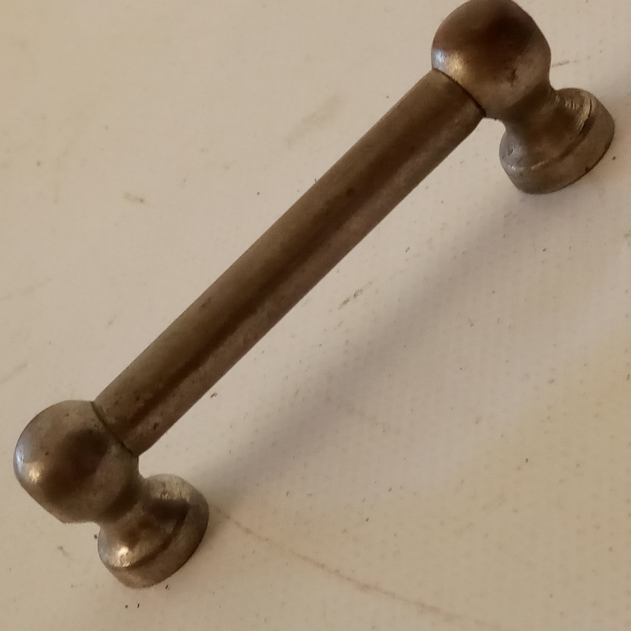 Early American 1x 2 7/16" Tube Lug Nickel Snare Drum Vintage 5" Deep Model USA* — main photograph