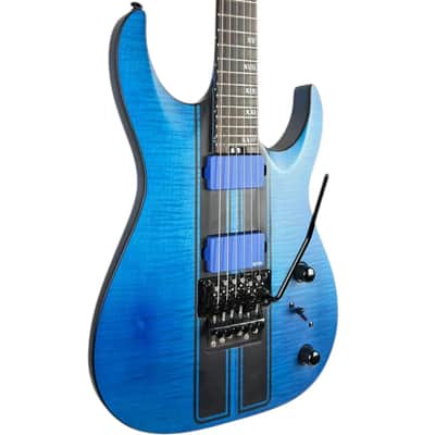 Schecter Banshee GT FR 2022 - Satin Trans Blue image 2