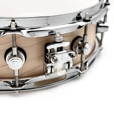 DW Collectors Maple Snare Drum 14x4 Satin Natural image 2