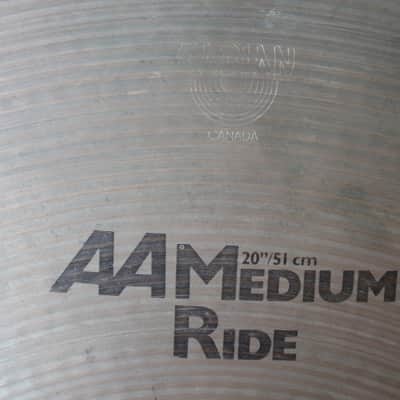 Sabian AA Medium Ride 20" Cymbal with Rivets image 6