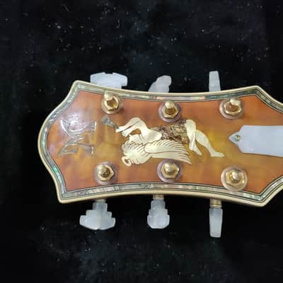 Minarik Manta Super Custom - Amber Sunburst  70-80s - Quilted Maple - Sunburst/ Amber (with original G&C Case) image 9
