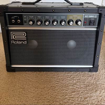 Roland JC-22 Jazz Chorus 2-Channel 30-Watt 2x6.5" Guitar Combo 2016 - Present - Black image 1